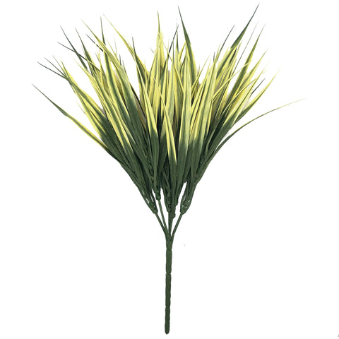 Grass Bush Yellow 35cm (UV)