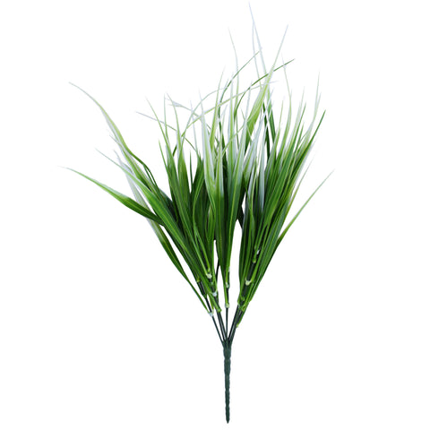 Grass Bush White 32cml - EvergreenWalls